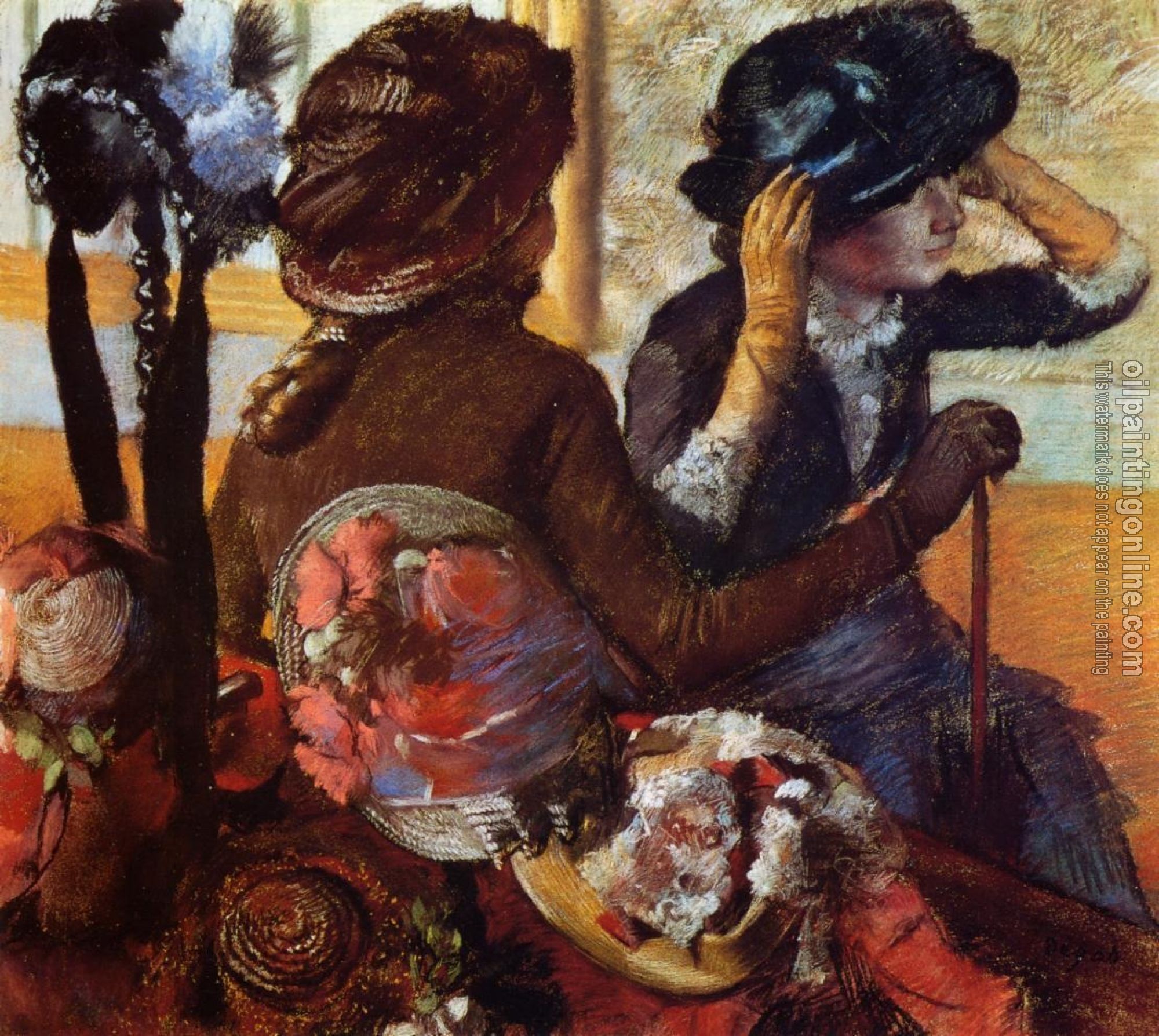 Degas, Edgar - At the Milliner's